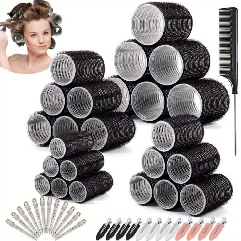 24pcs Heatless Hair Rollers Set